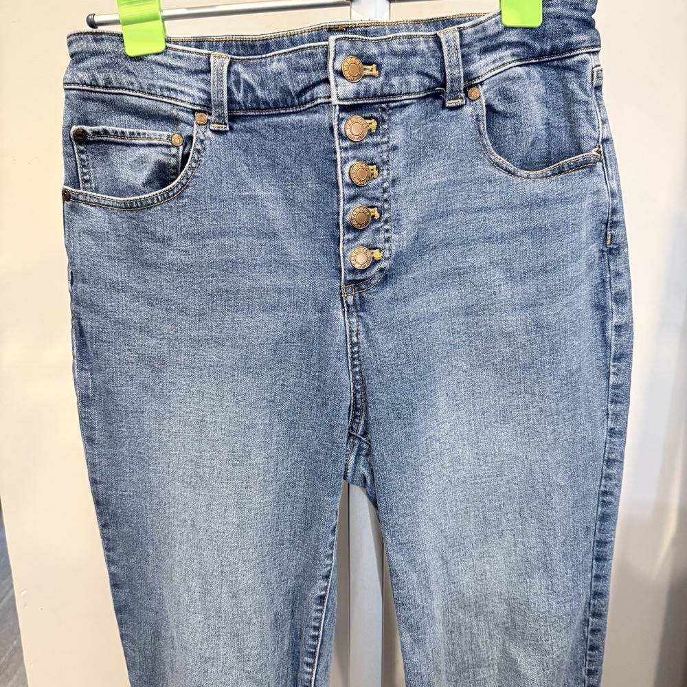 Talbots Everyday Relaxed Jeans Button Fly Size 10